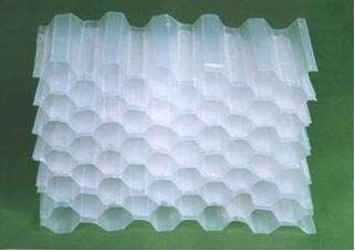 六角蜂窩斜管填料